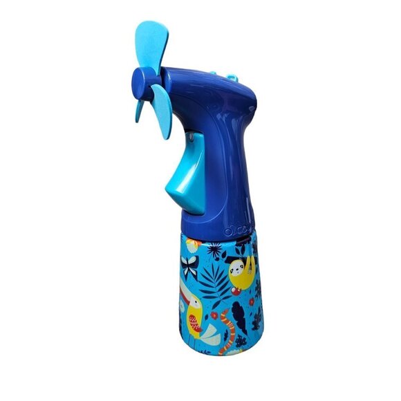 💎427 O2COOL Misting Fan Tropical Rain Forest - Picture 1 of 5